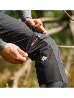 Alpinus Spodnie outdoor Gisarak Czarny Regular Fit