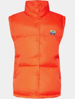 American Vintage Bezrękawnik Zidibay ZID17AE24 Pomarańczowy Regular Fit