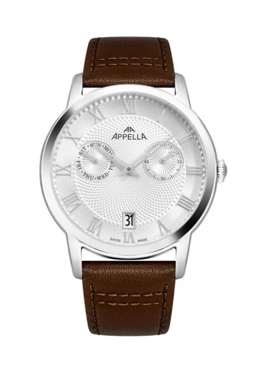 Appella Zegarek L70007.5B33QF Brązowy