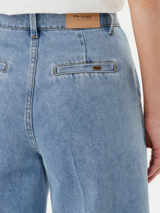 Artigli Jeansy ADDE002323 Niebieski Relaxed Fit