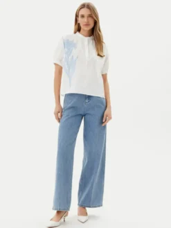 Artigli Jeansy ADDE002323 Niebieski Relaxed Fit