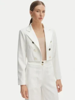 Artigli Marynarka ACGI004425 Écru Regular Fit