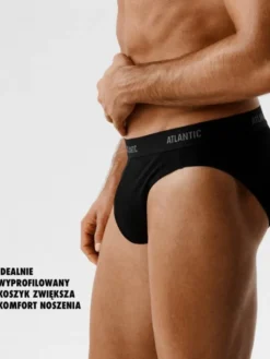 Atlantic Slipy sport Czarny