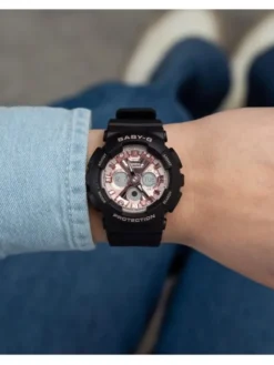 Baby-G Zegarek Casio-BA-130-1A4ER Czarny