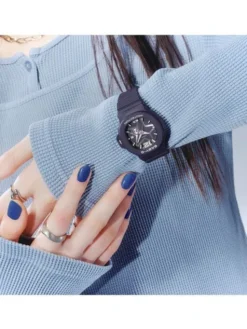 Baby-G Zegarek Casio-BGA-10D-2A1ER Czarny