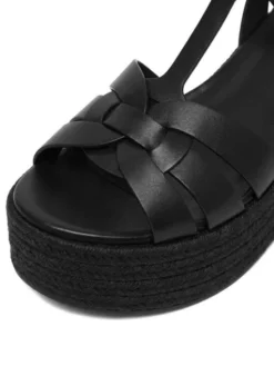 Badura Espadryle EO-AMARI-LT0228-26-805 Czarny