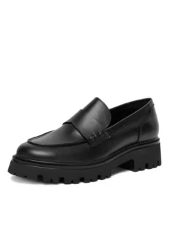 Badura Loafersy C-AYA-25050PBA Czarny