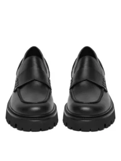Badura Loafersy C-AYA-25050PBA Czarny