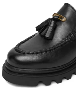 Badura Loafersy EO-AUBRE-01 Czarny