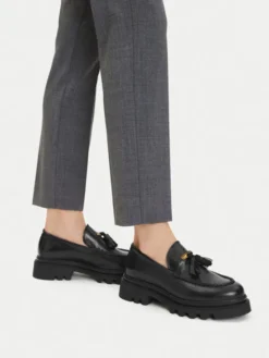 Badura Loafersy EO-AUBRE-01 Czarny