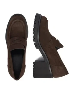 Badura Loafersy GATE-25820LM Brązowy ciemny