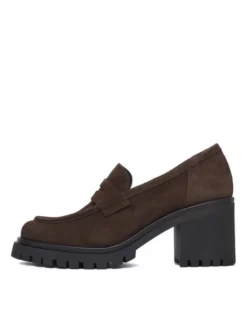 Badura Loafersy GATE-25820LM Brązowy ciemny