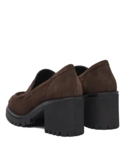 Badura Loafersy GATE-25820LM Brązowy ciemny