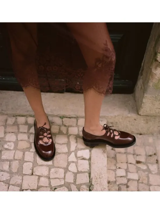Balagan Półbuty Ruby Bordowy