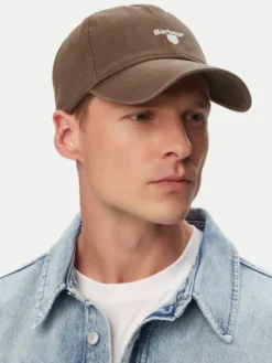 Barbour Czapka z daszkiem Cascade MHA0274OL51 Zielony