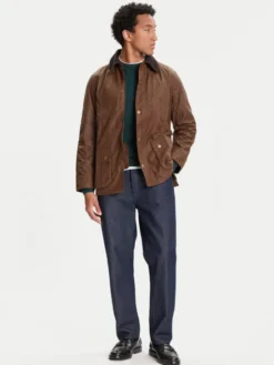 Barbour Kurtka przejściowa Ashby MWX0339BR31 Brązowy Regular Fit