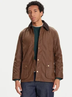 Barbour Kurtka przejściowa Ashby MWX0339BR31 Brązowy Regular Fit