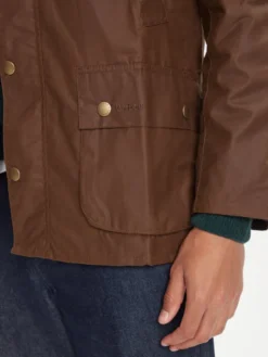 Barbour Kurtka przejściowa Ashby MWX0339BR31 Brązowy Regular Fit