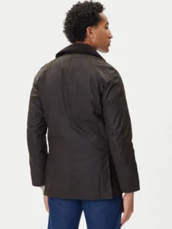 Barbour Kurtka przejściowa Ashby MWX0339OL71 Zielony Regular Fit