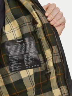 Barbour Kurtka przejściowa Beadnell LWX0667SG91 Czarny Regular Fit