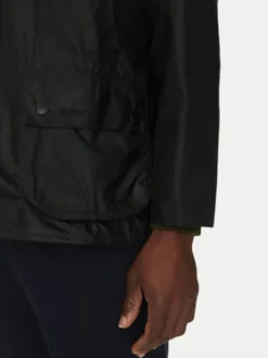 Barbour Kurtka przejściowa Bedale MWX0018SG91 Zielony Relaxed Fit