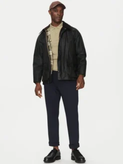 Barbour Kurtka przejściowa Bedale MWX0018SG91 Zielony Relaxed Fit