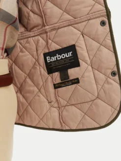 Barbour Kurtka przejściowa Deveron LQU1012OL51 Zielony Regular Fit