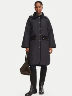 Barbour Kurtka przejściowa Ravensden LQU1926NY91 Granatowy Oversize