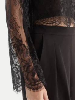 Bardot Bluzka Antonelle 60127TB Czarny Regular Fit