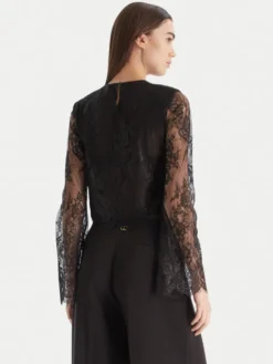 Bardot Bluzka Antonelle 60127TB Czarny Regular Fit