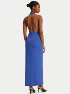 Bardot Sukienka koktajlowa Alma Plunging 59914DB Niebieski Regular Fit