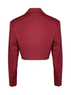 BENU Marynarka AW25 Bordowy Regular Fit