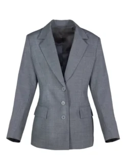 BENU Marynarka AW25 Szary Regular Fit