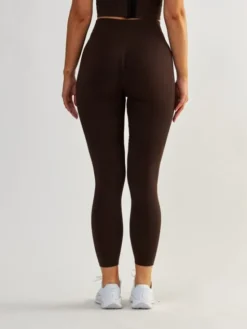 BeShaped Legginsy Modelujące Body Boost Brązowy Shaping Fit