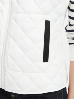 Beverly Hills Polo Club Bezrękawnik P-SS26W-JK0281-0009 Kremowy Regular Fit