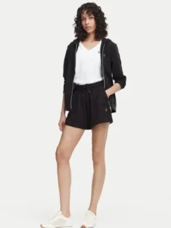 Beverly Hills Polo Club Bluza P-SS26W-F546540 Czarny Regular Fit