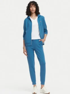 Beverly Hills Polo Club Bluza P-SS26W-F546540 Niebieski Regular Fit