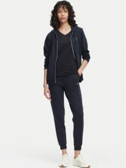 Beverly Hills Polo Club Bluza P-SS26W-F546540 Granatowy Regular Fit