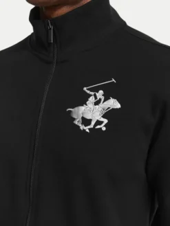 Beverly Hills Polo Club Bluza M6608T-HR Czarny Regular Fit