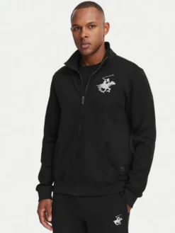 Beverly Hills Polo Club Bluza M6608T-HR Czarny Regular Fit