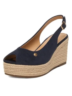 Beverly Hills Polo Club Espadryle EO-R26SS03466 Granatowy