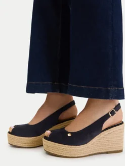Beverly Hills Polo Club Espadryle EO-R26SS03466 Granatowy
