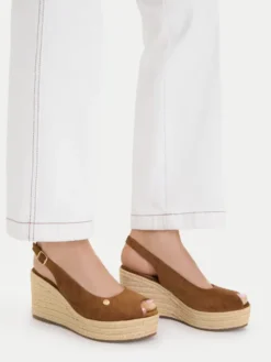 Beverly Hills Polo Club Espadryle EO-R26SS03466 Brązowy