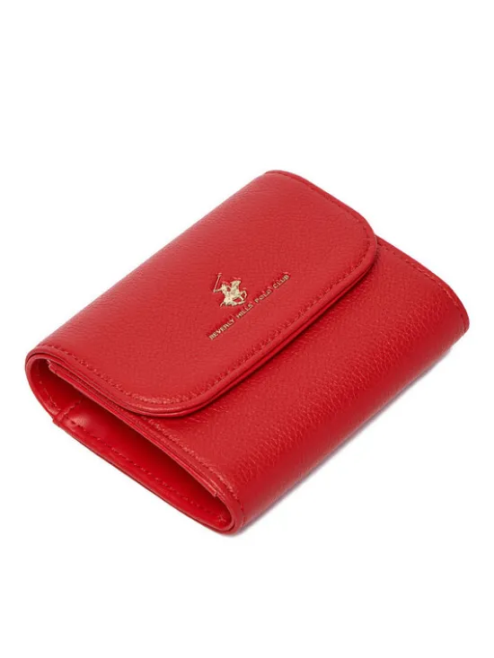 Beverly Hills Polo Club Portfel CWBEO-BHPC-W1-002-SS26 Czerwony