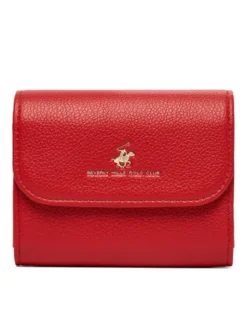 Beverly Hills Polo Club Portfel CWBEO-BHPC-W1-002-SS26 Czerwony