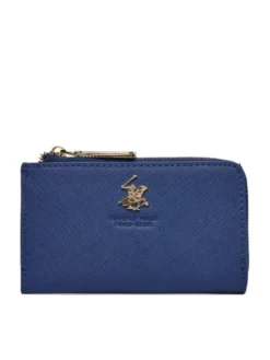 Beverly Hills Polo Club Portfel BHPC-W1-001-SS25 Granatowy