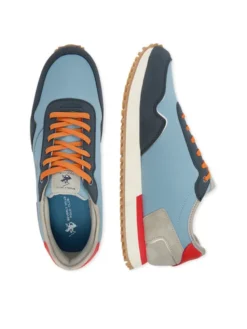 Beverly Hills Polo Club Sneakersy EO-GUIDIO-01 Niebieski
