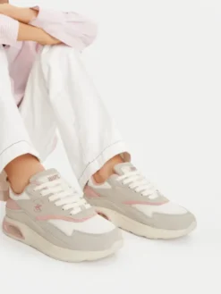 Beverly Hills Polo Club Sneakersy EO-L2400612 Beżowy