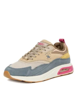 Beverly Hills Polo Club Sneakersy EO-L240061 Beżowy
