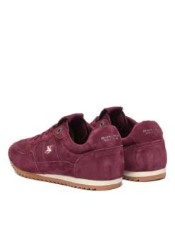 Beverly Hills Polo Club Sneakersy EO-WP40-FC-250104YX Bordowy